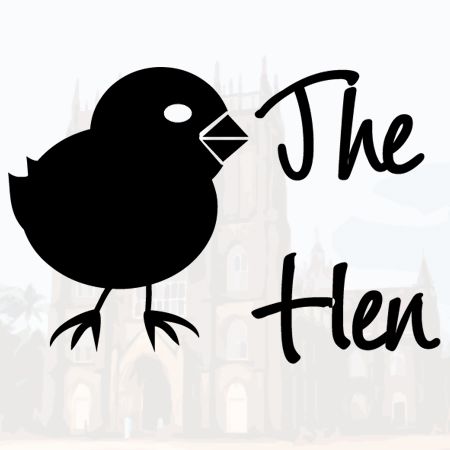 The Hen Iron on Decal